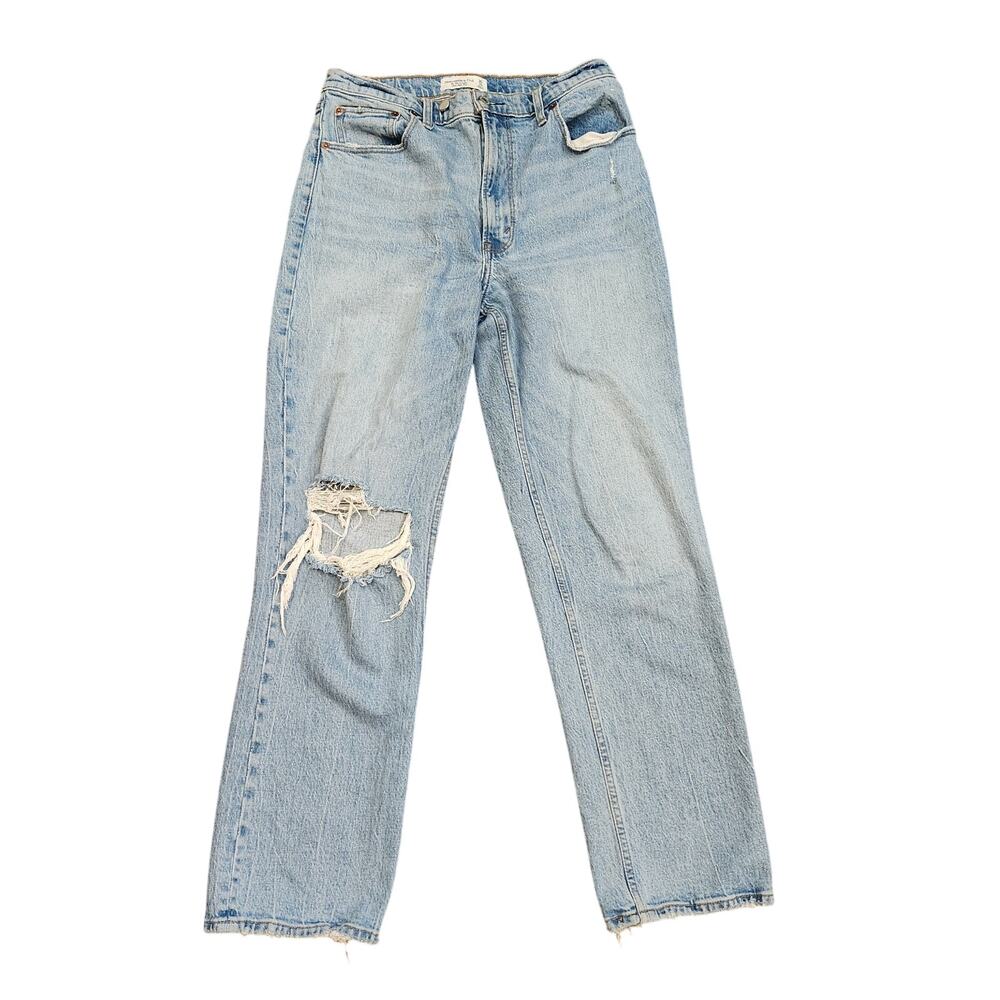 Abercrombie and Fitch The 90s Straight Ultra High Rise Jeans 28 Long